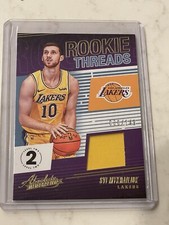 2018 Panini Absolute Memorabilia Threads Level 2 /149 Svi Mykhailiuk Rookie RC