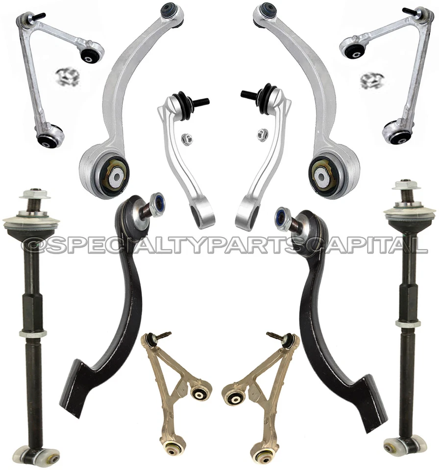 ВЕРХНИЕ + НИЖНИЕ ПЕРЕДНИЕ + ЗАДНИЕ РЫЧАГИ УПРАВЛЕНИЯ ШАРОВЫЕ ШАРНИРЫ анкерные стержни для JAGUAR S TYPE - Изображение 3 из 4