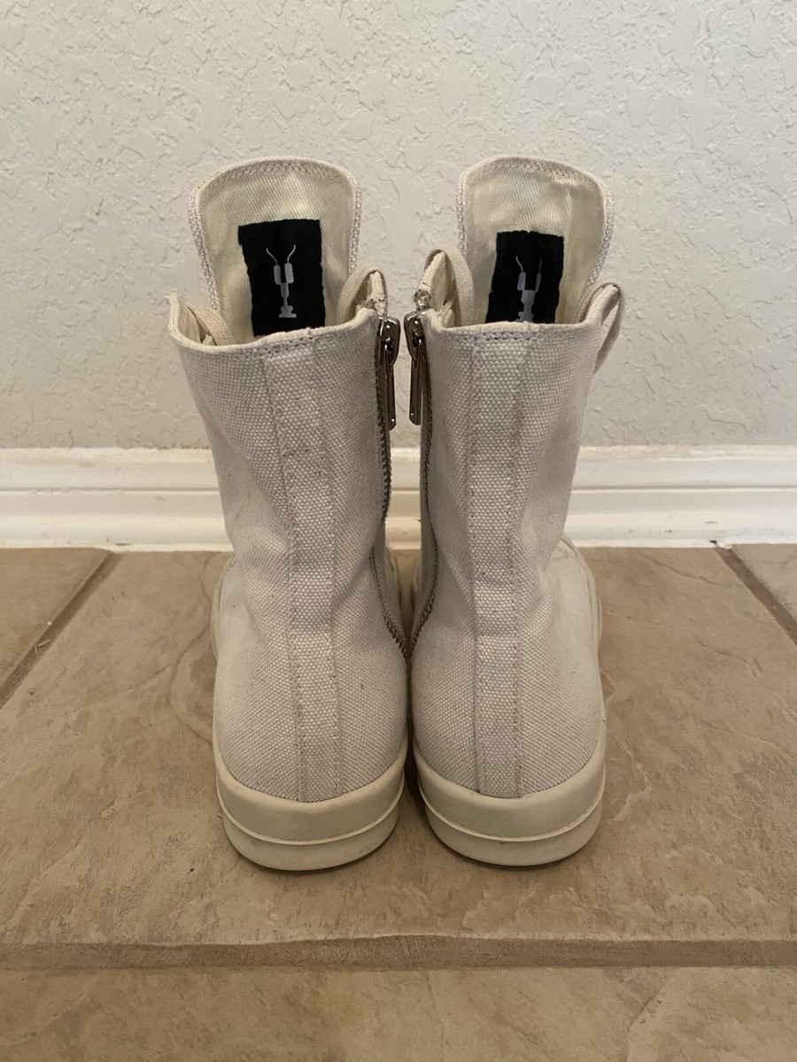 Rick Owens Shoes Size 43 Size 10 Ramones White | eBay Rick Owens Shoes Size 43 Size 10 Ramones White | eBay