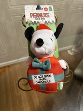 Peanuts Woodstock Fetch For Pets Soft Clinker/Squeaky Toy 8.5”Dog Toy