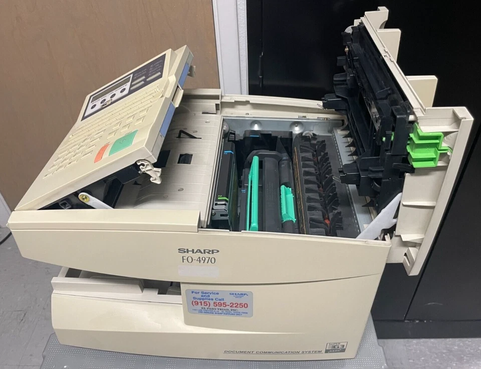 SHARP FO-4970 Facsimile Equipment & Document Communications System, Super G3 - Image 3 of 4