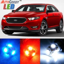 11 x Premium Xenon White LED Lights Interior Package Upgrade for Ford Taurus