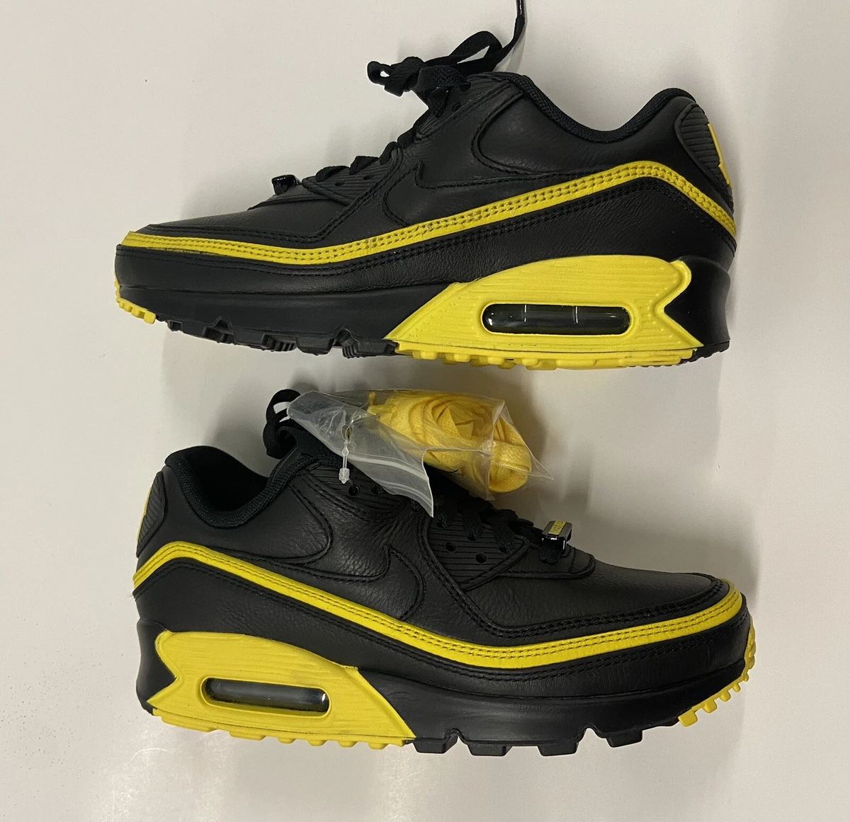 Geweldig innovatie verklaren Nike Air Max 90 x Undefeated Black Optic Yellow CJ7197-001 Mens 5.5  Women&#039;s 7 | eBay