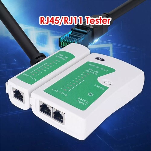 Netzwerk Kabeltester RJ45 RJ11 RJ12 CAT5/6 UTP LAN Kabel Detektor Fernbedienung - Bild 9 von 9