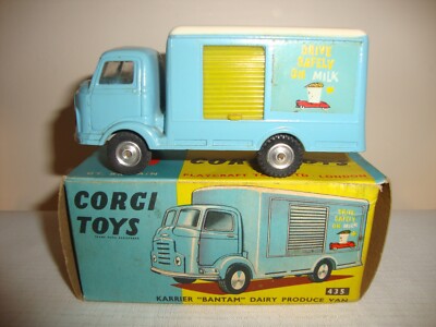 CORGI 435 KARRIER BANTAM MILCHPRODUKTE VAN - TOP in OVP