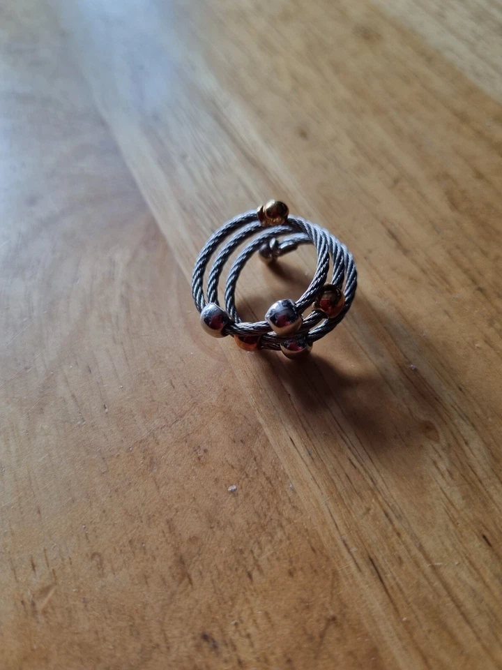 CHARRIOL Stainless Steel Cable Band Ring - Image 2 of 3