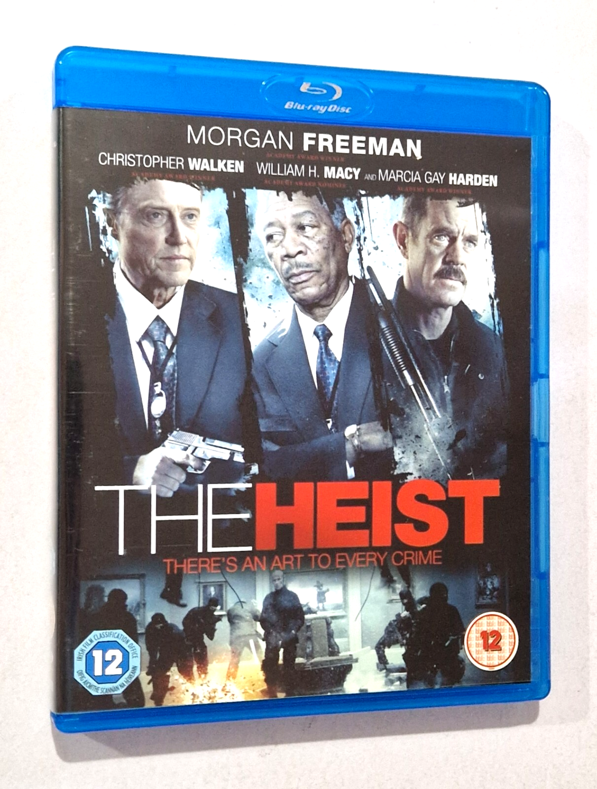 The Heist BLU RAY Starring Morgan Freeman Christopher Walken