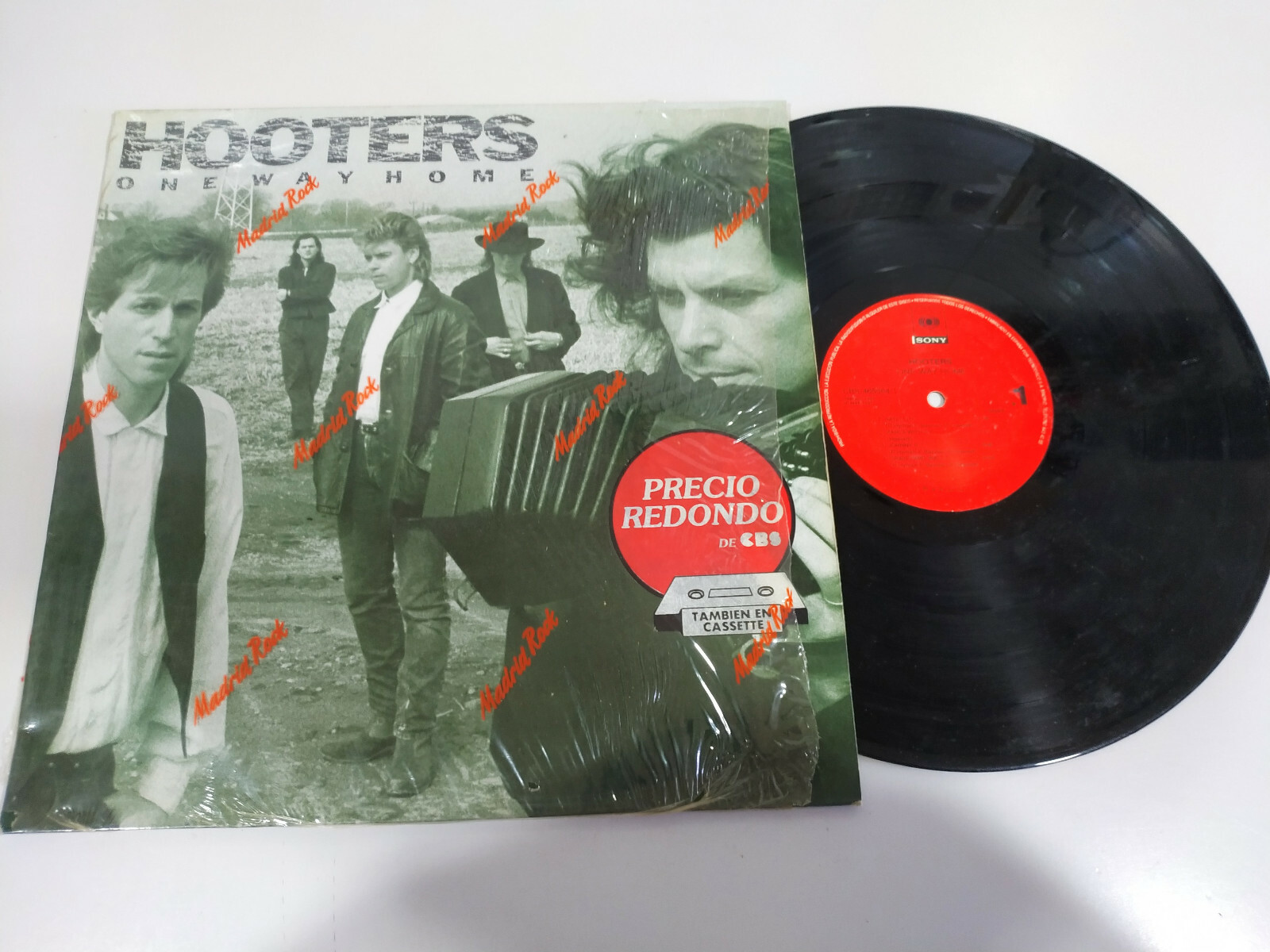 The Hooters One Way Home CBS 1991 Spain Edition - LP 12"" Vinyl VG/VG - 4T