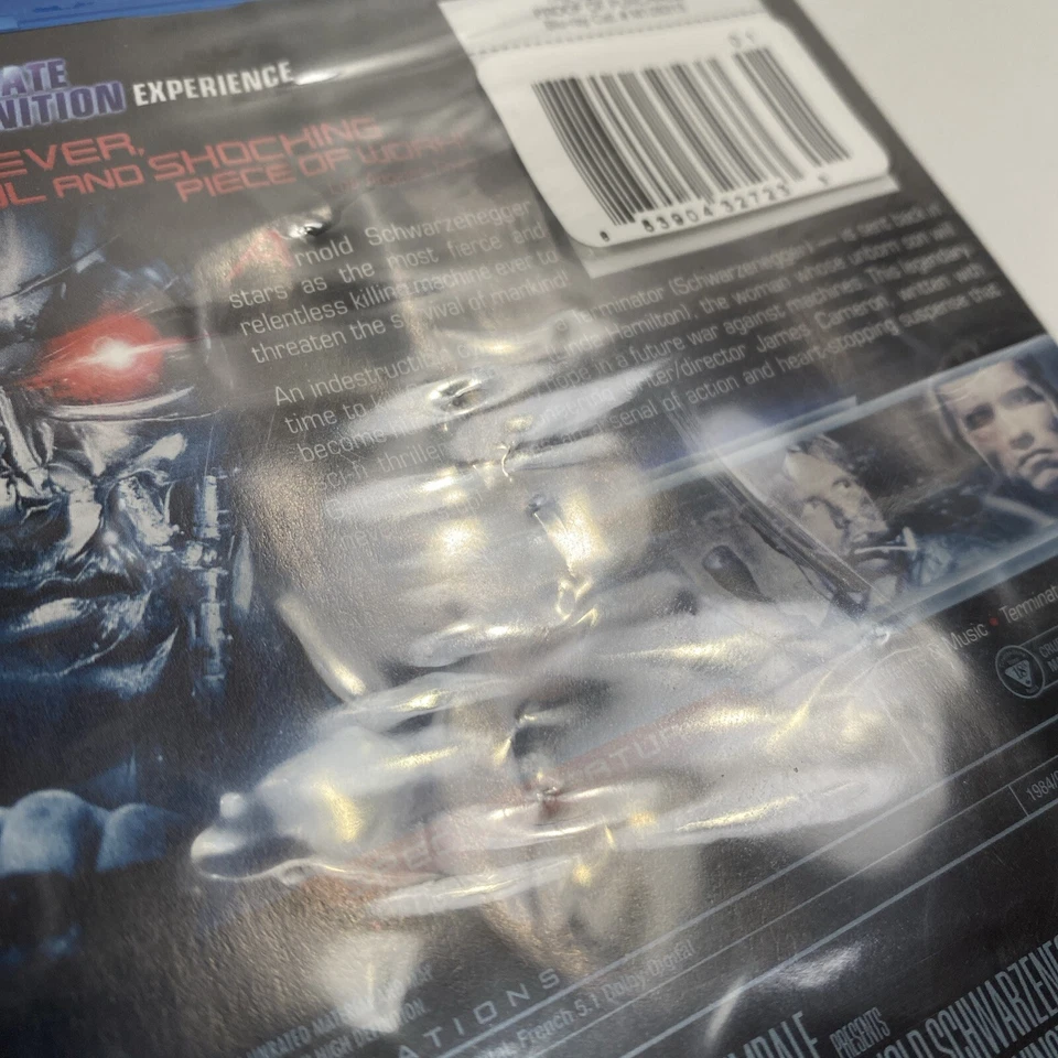 The Terminator (Blu-ray,  2012) Region A 20th Century Fox New Sealed - Image 3 of 4