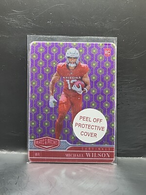 Michael Wilson 2023 Plates & Patches #187 Metal Vector #d/35  - Cardinals