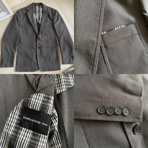 As New Industrie Inc. Casual Grey Jacket Suit XL Extra Large - Bild 1 von 14