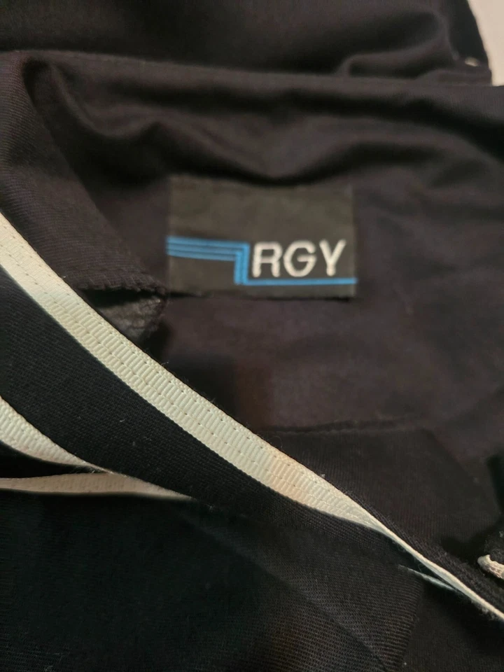 Vestido marinero vintage años 80 con rayas delanteras plisadas núcleo marinero náutico Foto 4 de 4