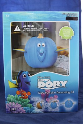 FINDET DORIE KÜRBIS DEKO SET Steckstücke Kinder Disney Halloween Nemo