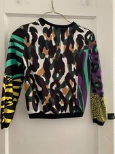 90s Patterned Sweatshirt