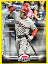 2018 Topps Baseball Series 2 - #S-20 Adam Duvall Salute insert Throwback Jerseys