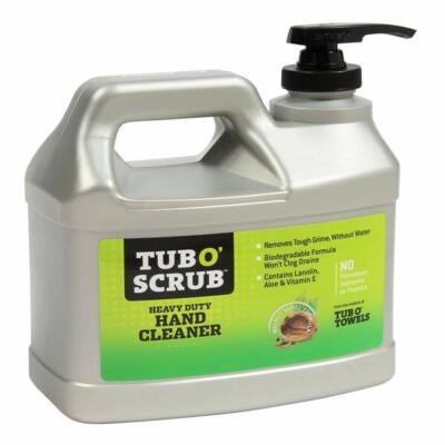 Tub O' Scrub TS28 Heavy Duty Pumice-Free Hand Cleaner 128 oz (1 Gallon) Pump Jug