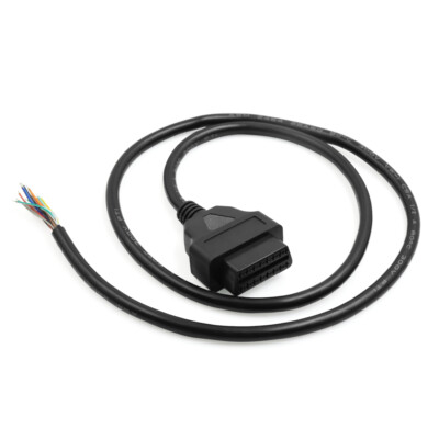 DC 12V 16 Pin OBD2 Auto Diagnose Female Stecker Adapter Verbindungskabel 100cm