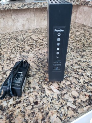 ARRIS NVG468MQ 4 Ports Frontier Router - Black - WIFI-Wireless Internet - WAN
