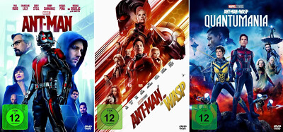 Ant-Man 1-3 (Teil 1+2+3)  Ant-Man and the Wasp - Quantumania   | 3-DVD | 057