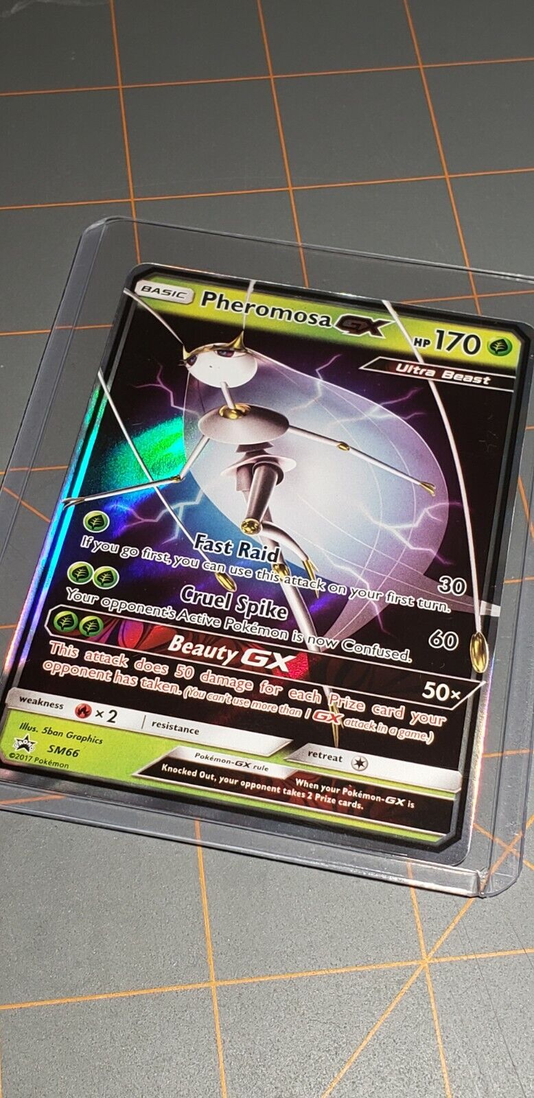 Pheromosa Ultra Beast Rev/Holo 11/131 - Pokemon