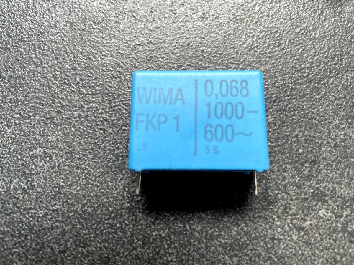 Condensatori WIMA FKP2 10 Da 1000pF 63V, Qualità Tedesca Per Circuiti Di Precisione Condensatore Film 63V 1000pF - Foto 7