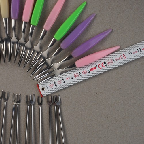 Vintage Cocktail Spieße Party-Picker Holz Jahre 31 Stk. - Bild 6 von 9