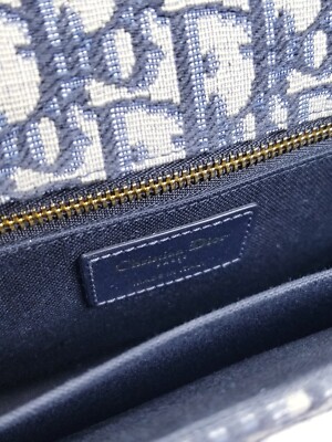 DIOR 30 Montaigne Bag Blue Dior Oblique Jacquard | eBay
