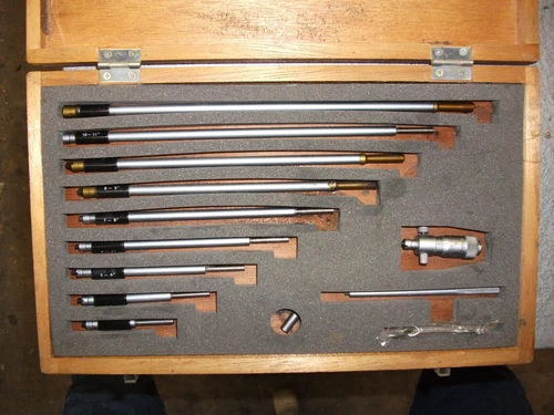 mitutoyo micrometer set 2"-12"