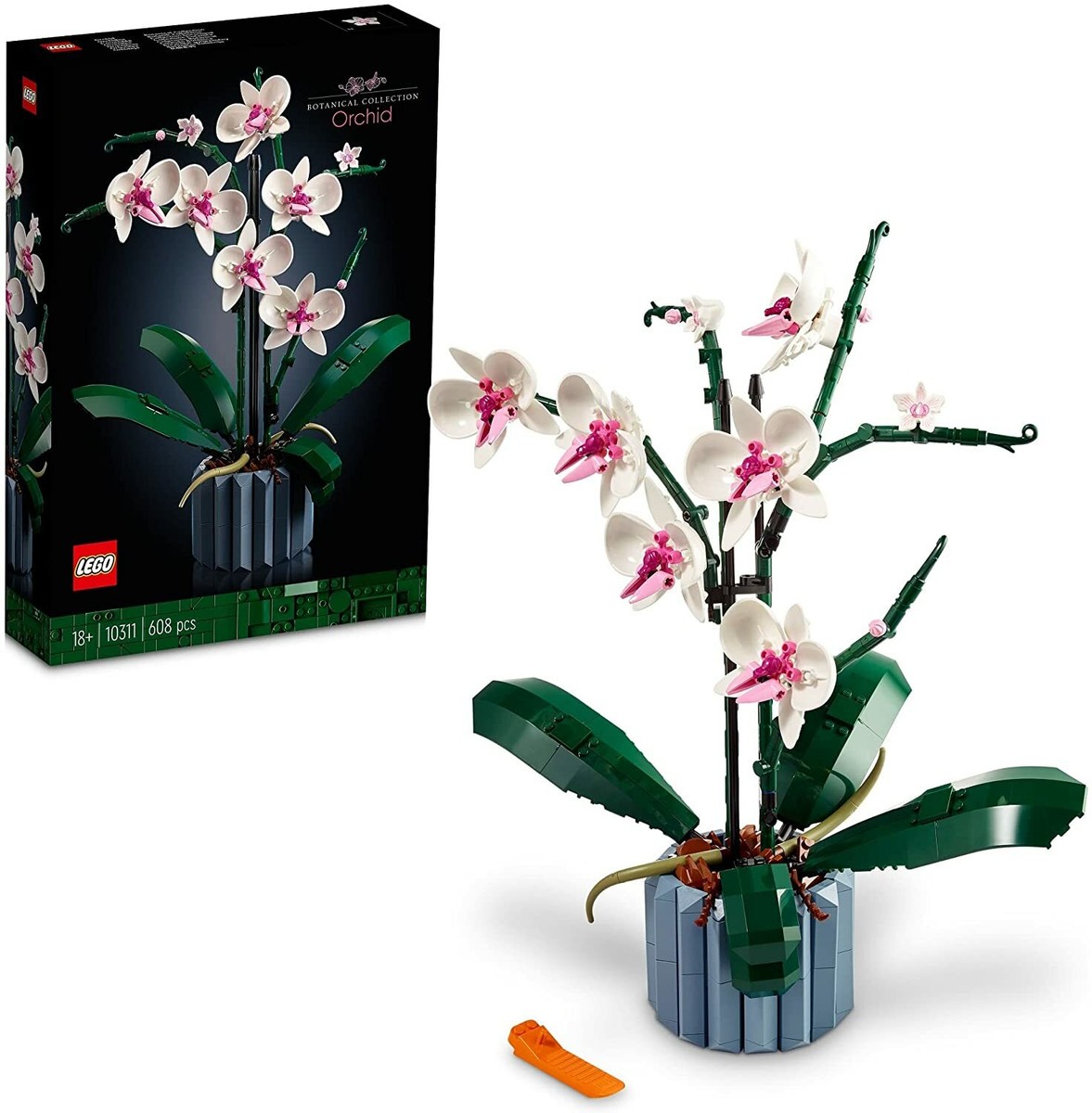 LEGO BOTANICAL COLLECTION Orchid 10311 Block Building Toy w