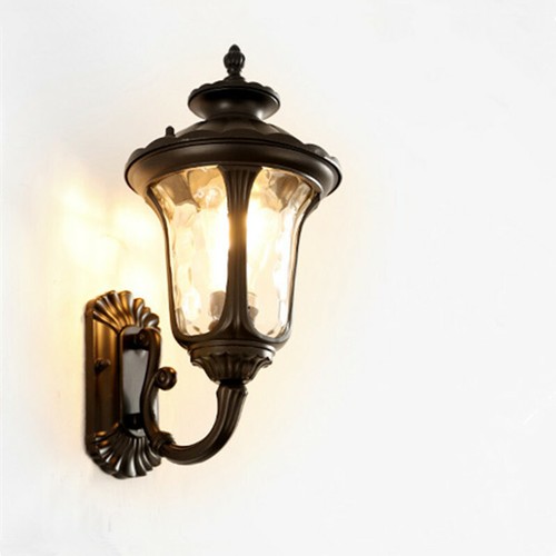 Outdoor Wall Lamp Home Wall Light Garden Black Wall Sconce Balcony Wall Lighting - Picture 5 of 8