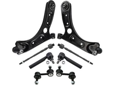 For Kia Forte Control Arm Ball Joint Tie Rod and Sway Bar Link Kit 67928ZFSB