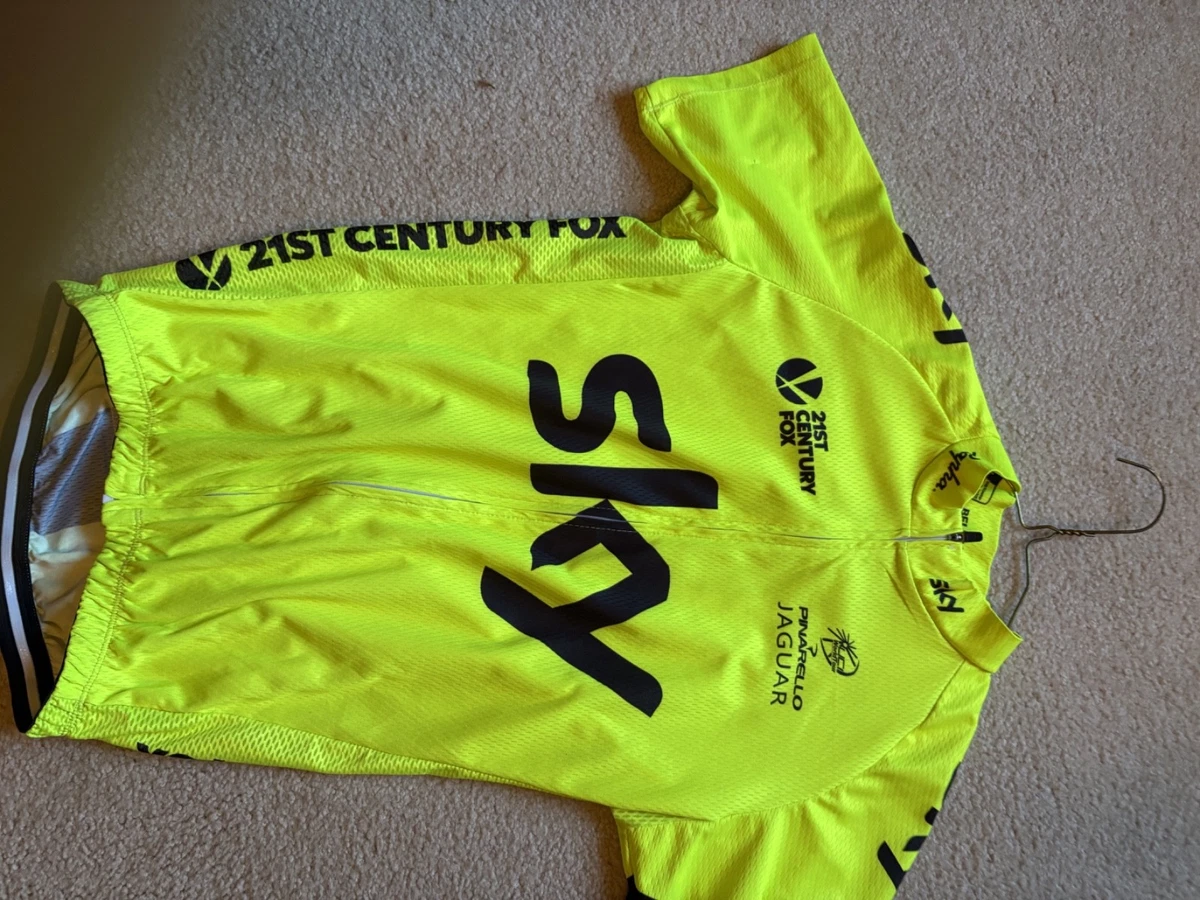 Maillot Cyclisme Rapha SKY – Manches Courtes – XXL – Neuf – Bleu Marine/rouge