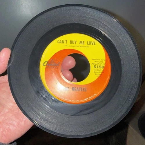 The Beatles Can't Buy Me Love / You Can't Do That vinyl 45 1969 Pop Rock