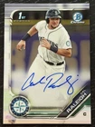 CAL RALEIGH 2019 Bowman Chrome Prospects Autograph #CPA-CR 1st Bowman Auto RC!
