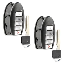 2 Key Fob Remote Suv Shell Case Replacement for Nissan KR5S180144014 204