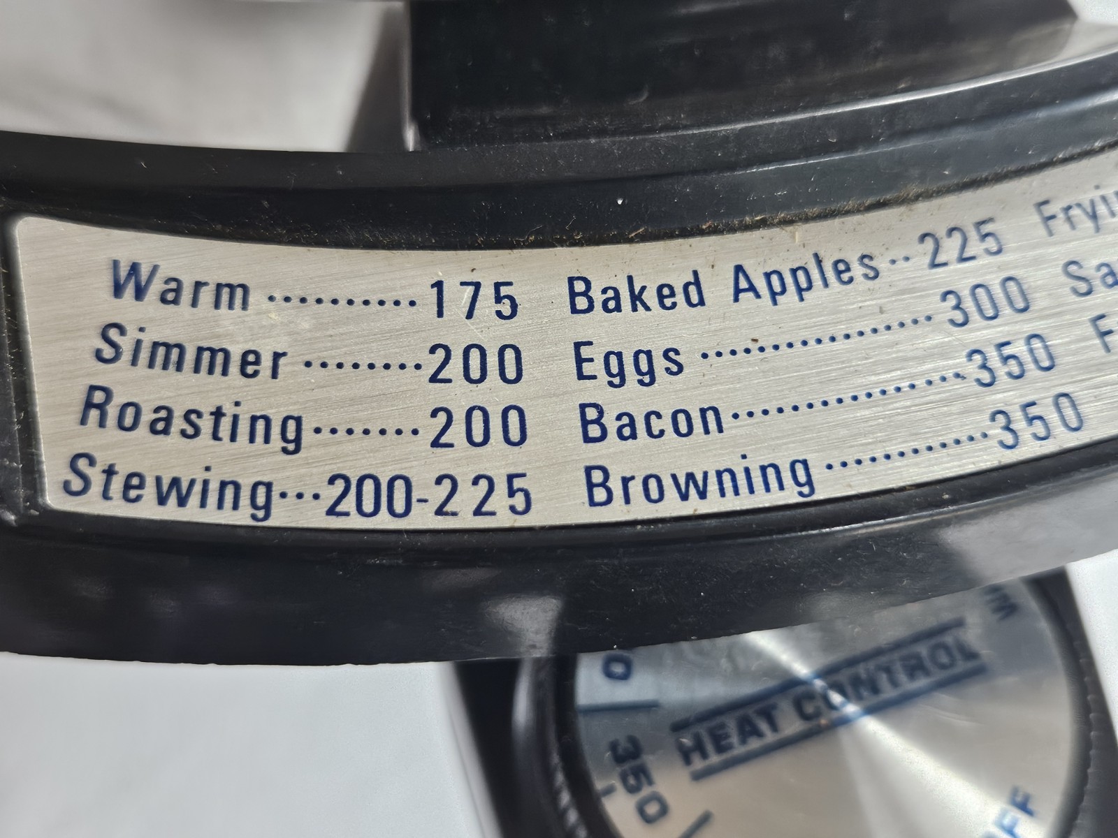 Webalco Electric Skillet # 17209 Vintage Completely Immersible Home Cooking 