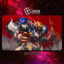 Gundam Barbatos Lupus Rex Playmat - Gundam Card Game Desk Mat