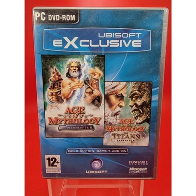 Age of Mythology Gold Edition (PC Rom 2004) Ubisoft Exclusive Titans Expansion