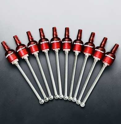 Grand Marnier Light Up Swizzle Sticks Cocktail Stirrers Red Acrylic 10pcs