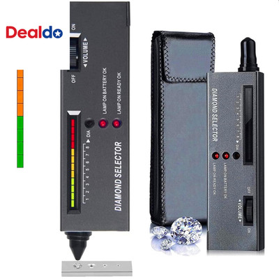 Diamond Tester High Accuracy Diamond Tester Pen,Environmental Protection 9V Batt
