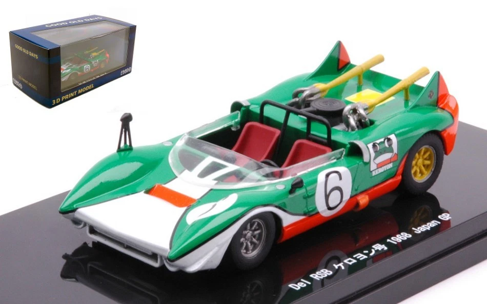 MODELLINO AUTO STATICO EBBRO DEL RSB KEROYON SPECIAL #6 JAPAN GP 1968 SCALA 1/43 - Immagine 3 di 4