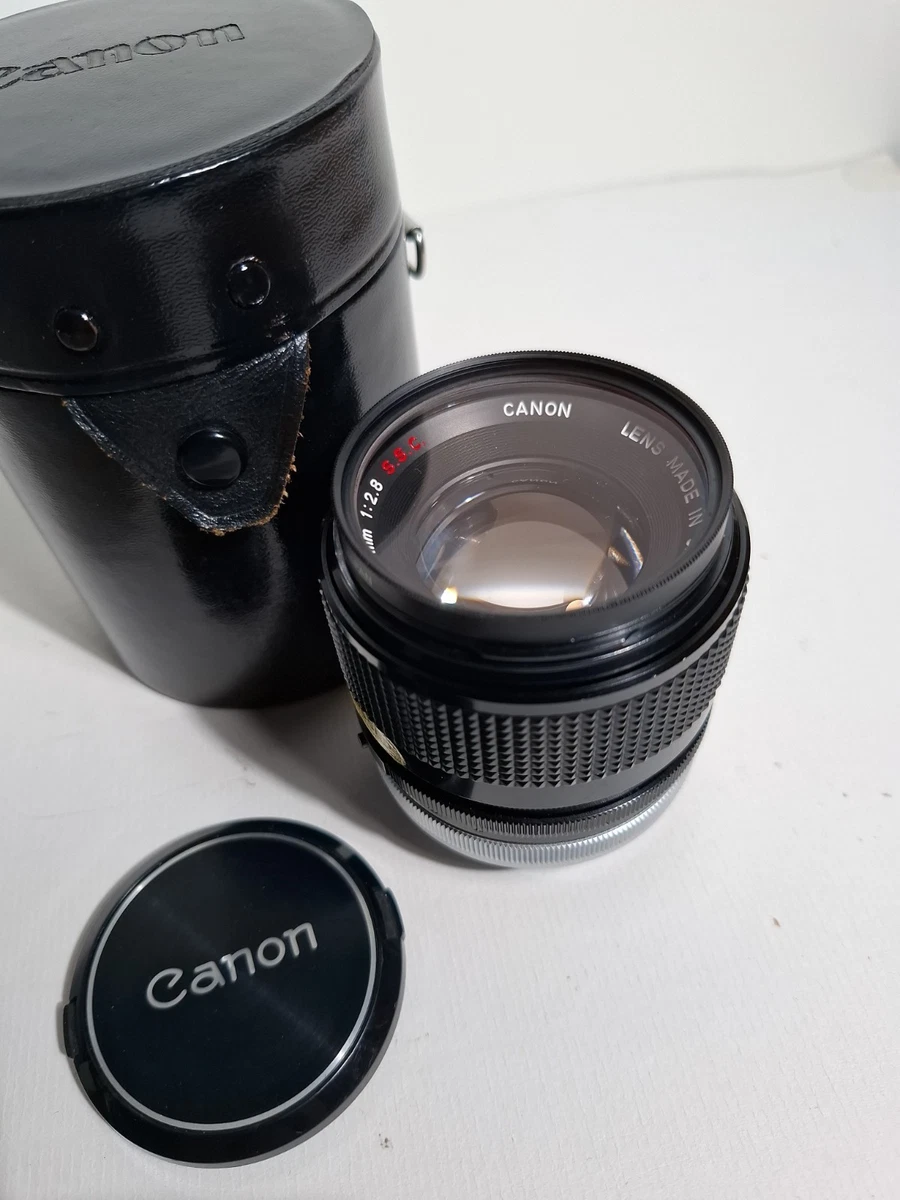 Canon FD 100mm Focal Camera Lenses for sale | eBay UK