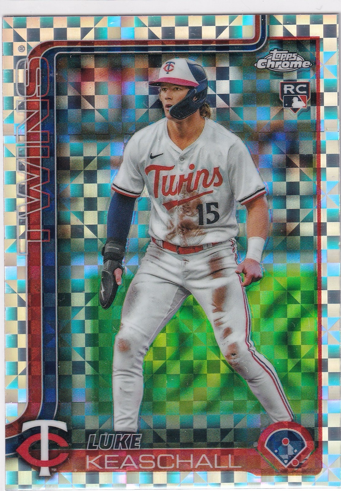 2025 Topps Chrome Update X-Fractor Luke Keaschall #USC106 RC