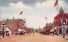 South Haven Michigan Phoenix Street Vintage Postcard AA73359