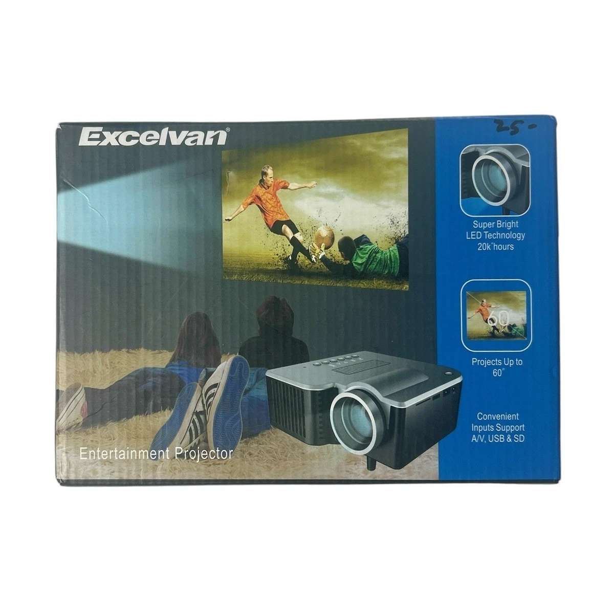 Excelvan Home Theater Projectors for sale - eBay