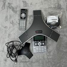 Polycom Soundstation IP 7000 PoE VoIP Conference Phone 2200-66800-025 UNTESTED 