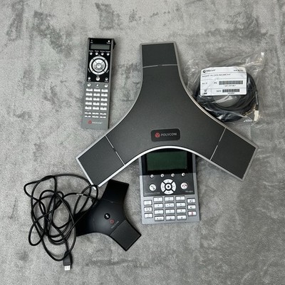 Polycom Soundstation IP 7000 PoE VoIP Conference Phone 2200-66800-025 *UNTESTED*