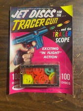 Vintage Star Trek 100 Jet Disc Tracer Gun Space Toy Ammo Ray Line NIP