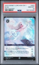 2023 DISNEY LORCANA EN 1-THE FIRST CHAPTER 207 ELSA - SPIRIT OF WINTER PSA 10