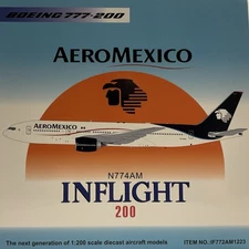 Inflight 1:200 AeroMexico Boeing 777-200 Reg: N774AM IF772AM1223